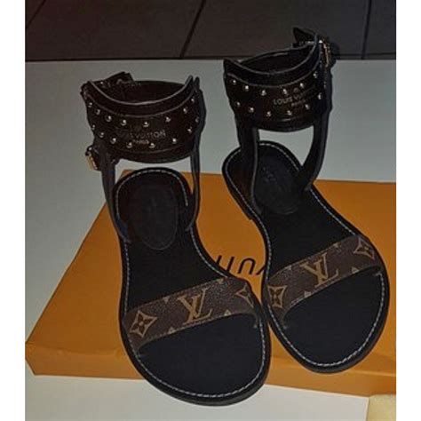 louis vuitton nomad sandals cheap|louis vuitton amarante slingback sandals.